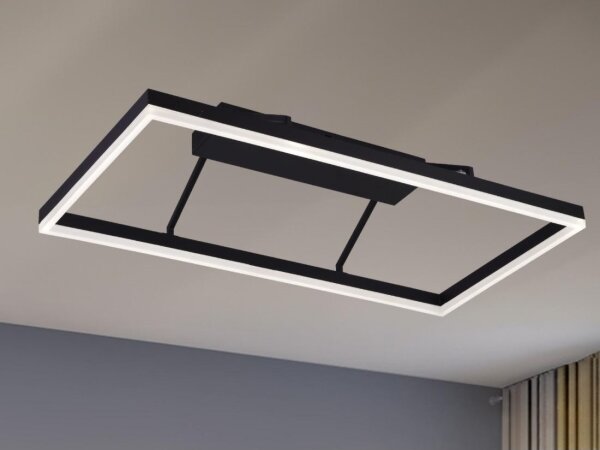 Plafonieră LED dimabilă, montaj aplicat, 55W/230V, 3000-6500K + telecomandă
