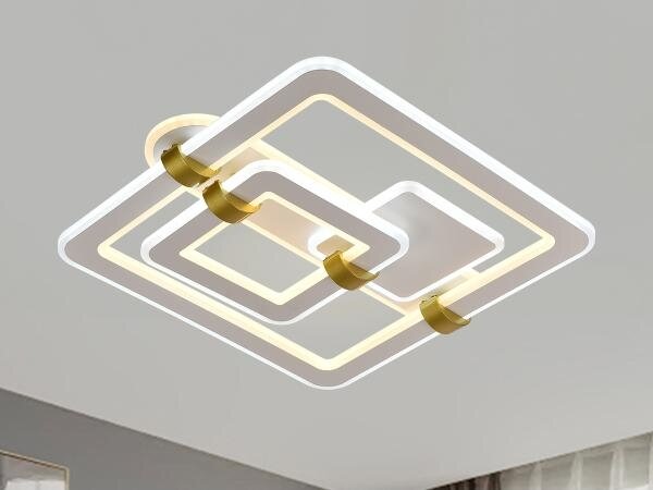 Lampă LED de tavan reglabilă, 140 W, 230 V, 3000-6500 K, cu telecomandă