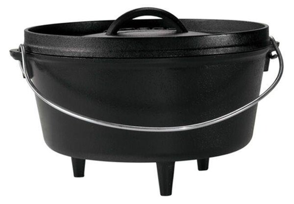 Ceaun din fonta cu capac - cuptor olandez Lodge 25,4 cm 4,7 litri L-10DCO3