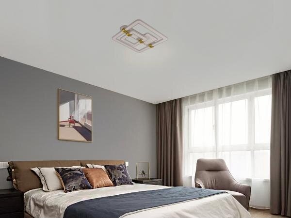 Lampă LED de tavan reglabilă, 140 W, 230 V, 3000-6500 K, cu telecomandă