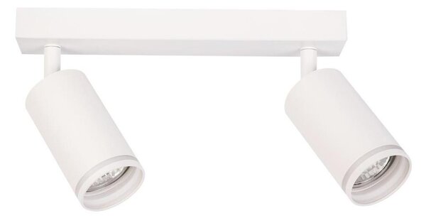 Spot PIPE 2xGU10/10W/230V, alb