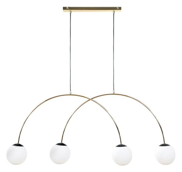 Zuma Line 1219 - Lustră BOW suspendată pe cablu, 4xE14/10W/230V, auriu