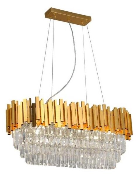 Brilagi - Candelabru suspendat cu cablu PLAZA 10xE14/40W/230V