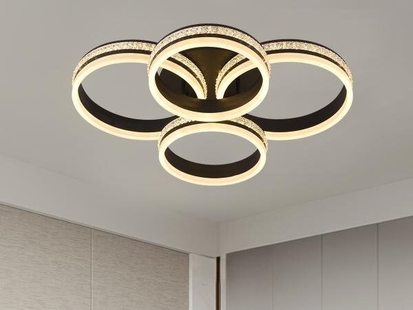 Plafonieră aplicată dimabilă LED/150W/230V 3000-6500K + telecomandă