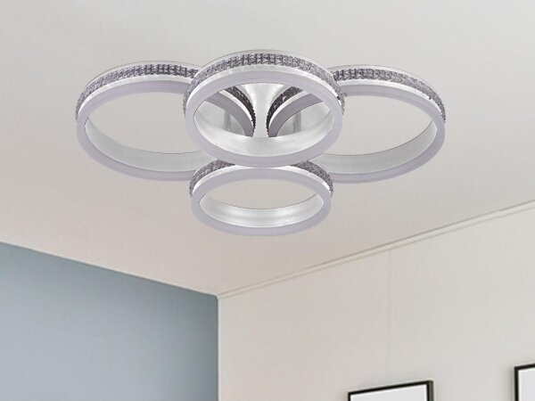 Plafonieră LED dimabilă, 150W, 230V, 3000-6500K + telecomandă