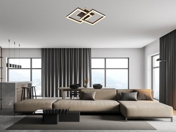 Plafonieră LED dimabilă LED/80W/230V 3000-6500K + telecomandă