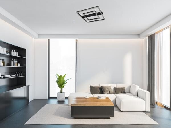 Plafonieră LED dimabilă, 70W/230V, 3000-6500K, cu telecomandă
