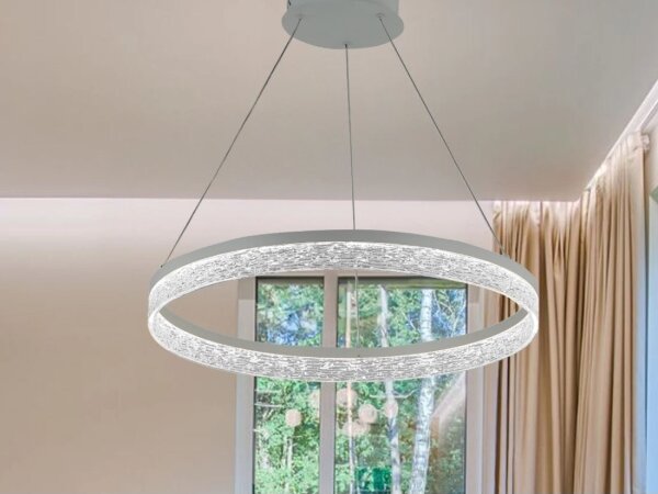 Lustră LED reglabilă ALIANZ, suspendată pe cablu, 45W/230V, 3000-6000K + telecomandă