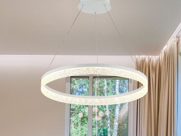 Lustră LED reglabilă ALIANZ, suspendată pe cablu, 45W/230V, 3000-6000K + telecomandă