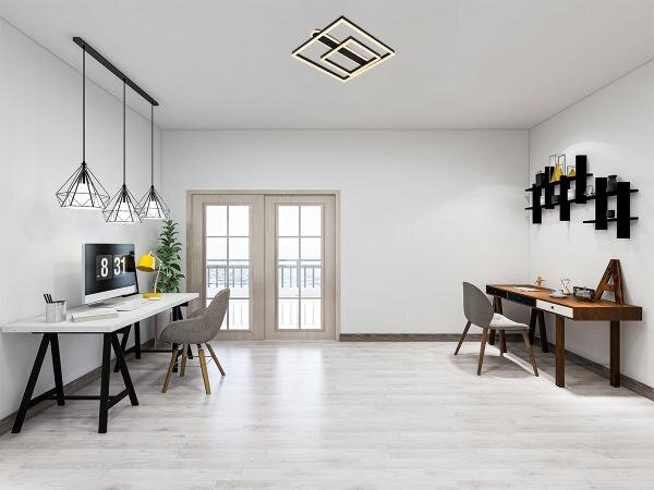 Plafonieră LED dimabilă LED/95W/230V 3000-6500K + telecomandă
