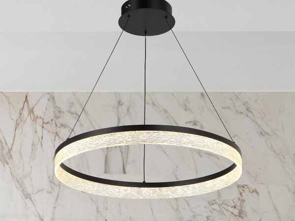 Lustră LED dimerizabilă pe cablu ALIANZ, 60W/230V, 3000-6000K, cu telecomandă