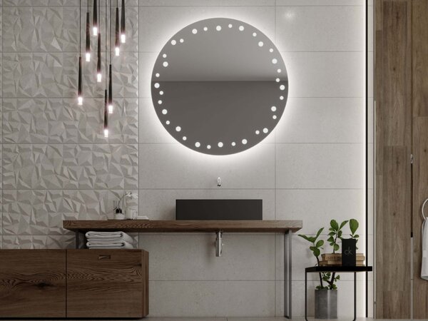 Oglindă LED rotundă C10