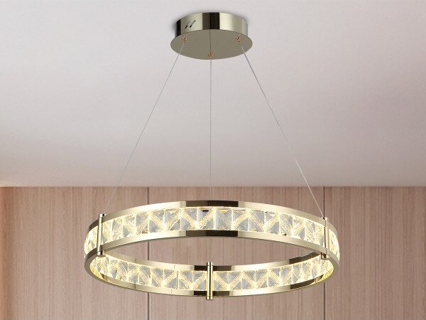 Lustră LED dimmabilă pe cablu ENRIQUE LED/55W/230V 3000-6000K + telecomandă