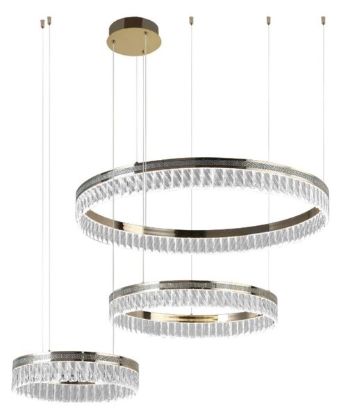 THALIA Lustră LED dimabilă cu cristale suspendată pe cablu LED/120W/230V 3000-6000K + telecomandă