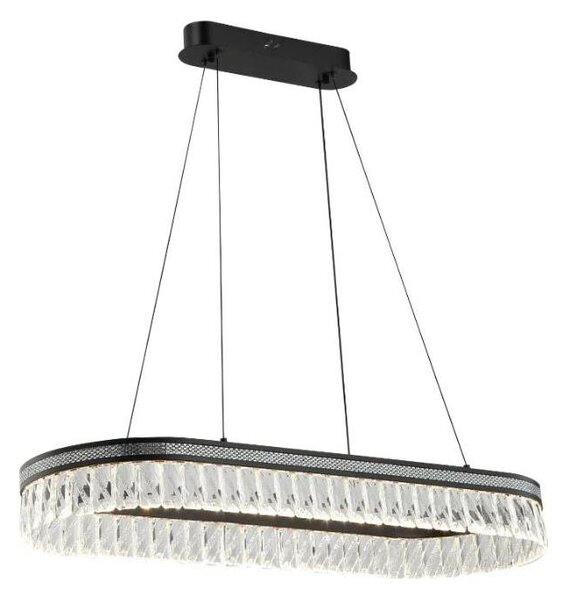 Candelabru din cristal cu LED reglabil, suspendat pe cablu THALIA LED/50W/230V 3000-6000K + telecomandă