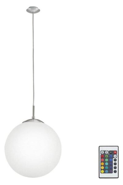 Lustră LED RGBW pe cablu RONDO-C 1xE27/7,5W/230V Eglo 75361