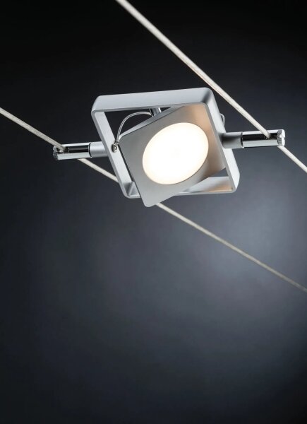 Paulmann 94107 - Set 4 x LED de 4,3 W, sistem complet cu cablu MAC 230 V