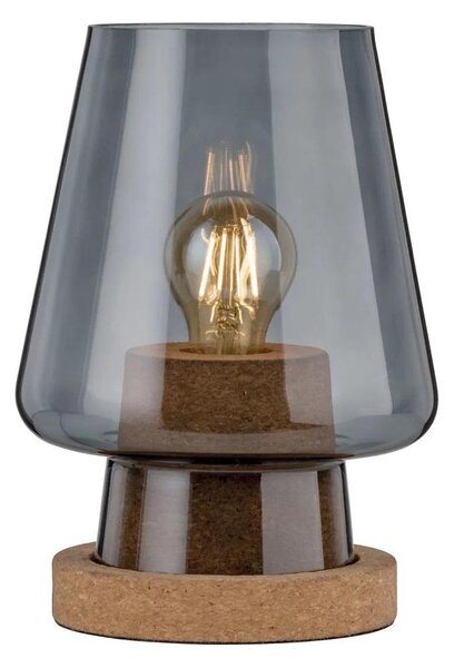 Lampă de masă Paulmann IBEN 79736 - 1xE27/20W, 230V, fumurie