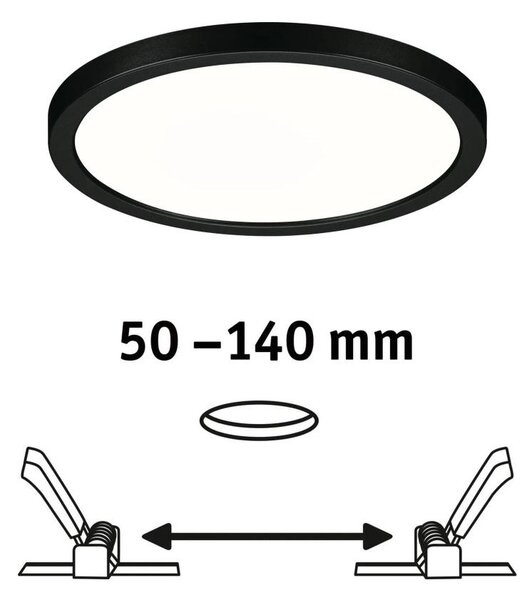 Paulmann 79965 - Spot încastrat AREO LED 13 W, IP44, compatibil cu dimmer, pentru baie, 230 V