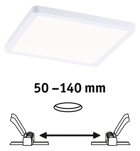 Paulmann 93059 - Spot LED încastrat AREO, 13W, IP44, dimabil, pentru baie, 230V