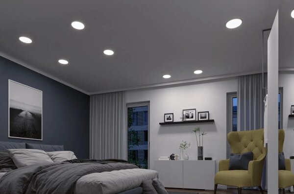 Paulmann 93046 - Plafonieră încastrată pentru baie AREO LED, 16W, IP44, 230V