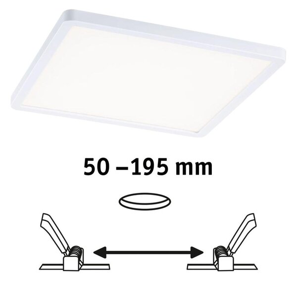Paulmann 93060 - Lampă încastrată LED AREO pentru baie, 16W, IP44, dimerizabilă, 230V