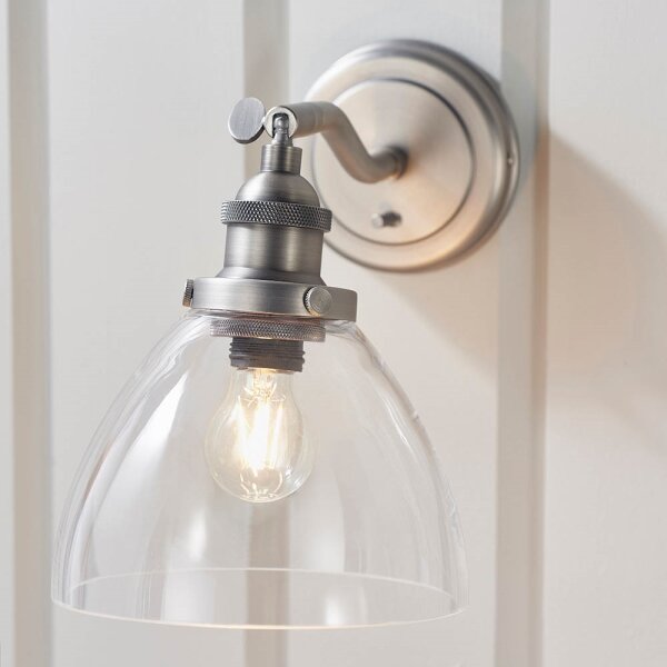 Endon 91739 - Aplica spot de perete HANSEN, 1xE14/40W/230V, crom mat