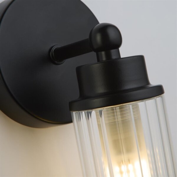Searchlight 29981BK - Aplică de perete IMPERIAL 1xG9/7W/230V neagră