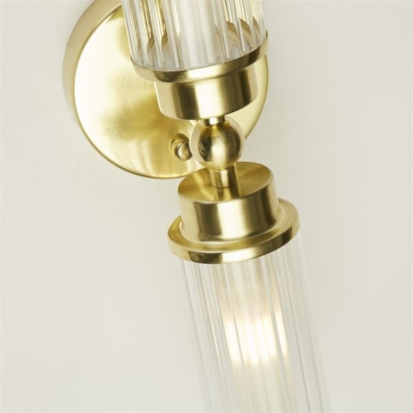 Searchlight 29982SB - Aplică de perete IMPERIAL 2xG9/33W/230V alamă