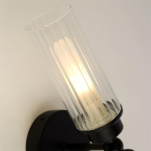 Searchlight 29982BK - Aplică de perete IMPERIAL 2xG9/33W/230V neagră