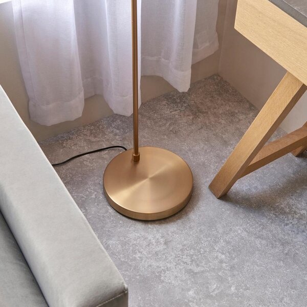 Endon 107528 - Lampă de podea KARNA 1xE27/10W/230V alamă