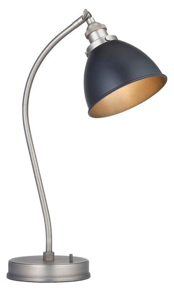 Lampă de masă FRANKLIN Endon 98752 1xE14/7W/230V crom mat/antracit