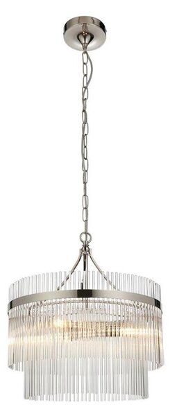 Endon 104113 - Lustră suspendată pe lanț MARIETTA, 3xE14/7W/230V, crom lucios