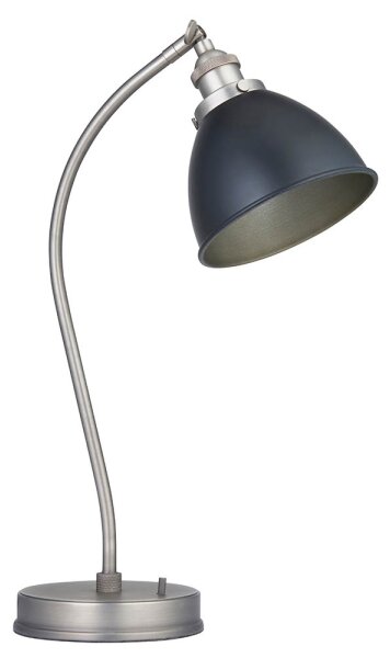Lampă de masă FRANKLIN Endon 98752 1xE14/7W/230V crom mat/antracit