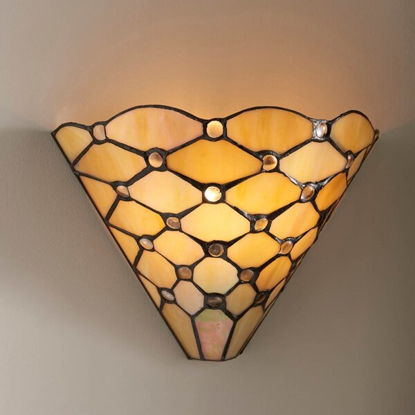 Endon 64302 - Aplică de perete Tiffany PEARL 1xE14/40W/230V
