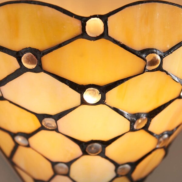 Endon 64302 - Aplică de perete Tiffany PEARL 1xE14/40W/230V