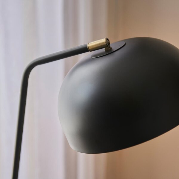 Lampă de podea BRAIR Endon 106337, 1xE27/10W/230V, neagră