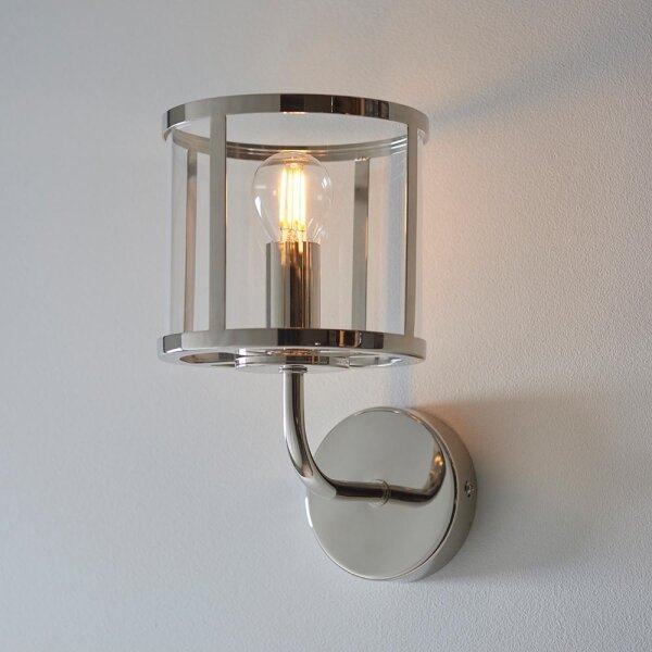 Endon 106003 - Aplică de perete HOPTON, 1xE14/7W/230V, crom lucios