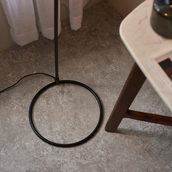 Lampă de podea BRAIR Endon 106337, 1xE27/10W/230V, neagră