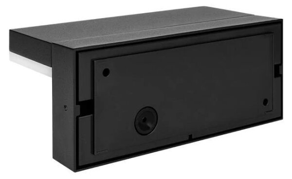 Aplica de exterior LED HESTIO, 9W, 230V, 4000 K, IP44, negru