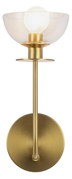 Alora Mood ALM-SYLVIA-1WB-BG-CL - Aplica de perete SYLVIA, 1xE14/40W/230V, aurie
