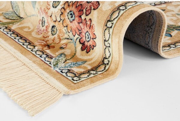 Covor bej din viscoză 160x230 cm Oriental – Nouristan