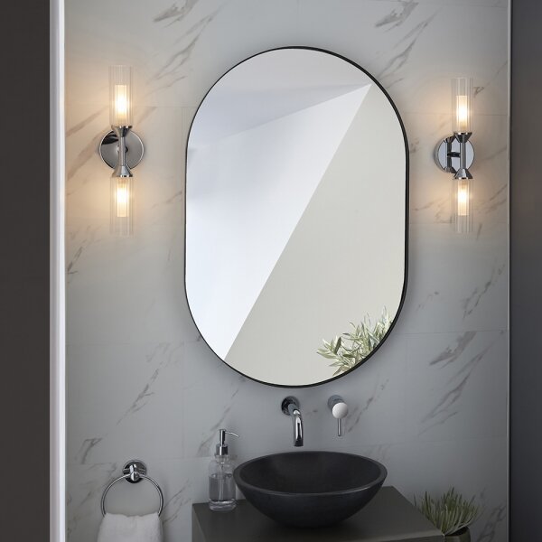 Endon NATORI 97172 - Aplica de perete pentru baie 2xG9/3W/230V IP44 crom lucios