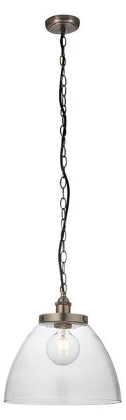 Endon 106896 - Lustră pe lanț HANSEN 1xE27/10W/230V crom mat