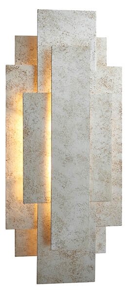 Endon 90451 - Aplica de perete ALZARE, 2 x G9, 3 W, 230 V, patină albă