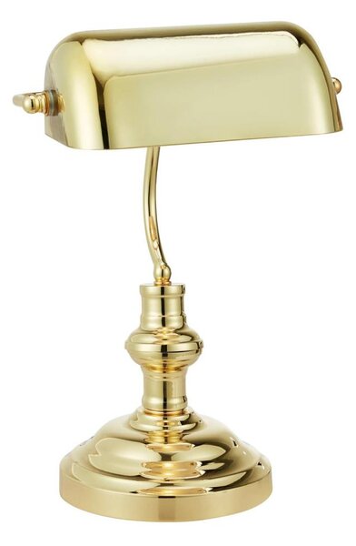 Markslöjd 108977 - Lampă de masă BANKERS 1xE14/40W/230V aurie