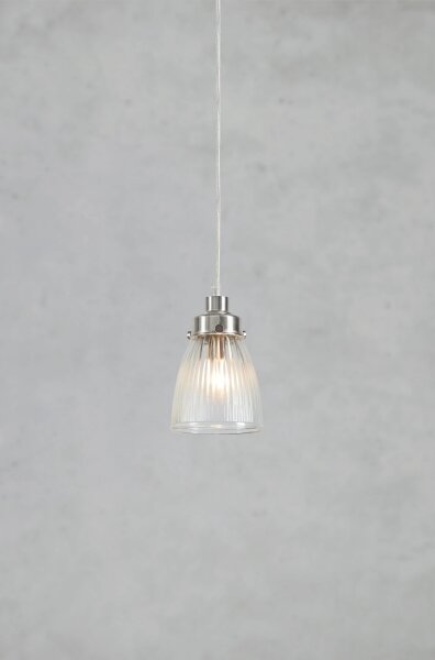 Markslöjd 109009 - Pendul BELLIS pe cablu 1xE14/40W/230V, crom mat