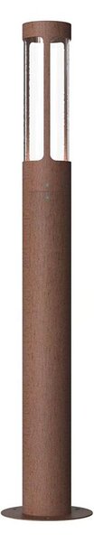 Nordlux - Lampă de exterior HELIX, 1x GU10/8W, 230V, IP44, finisaj ruginiu, 80 cm