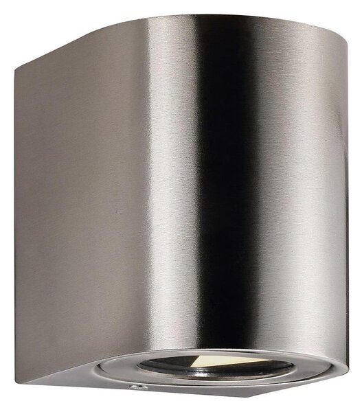 Nordlux - Aplică de perete LED pentru exterior CANTO, 2xLED/6W/230V, IP44, inox