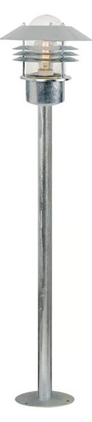 Nordlux - Lampă de exterior VEJERS 1xE27/60W/230V IP54 argintie 92 cm